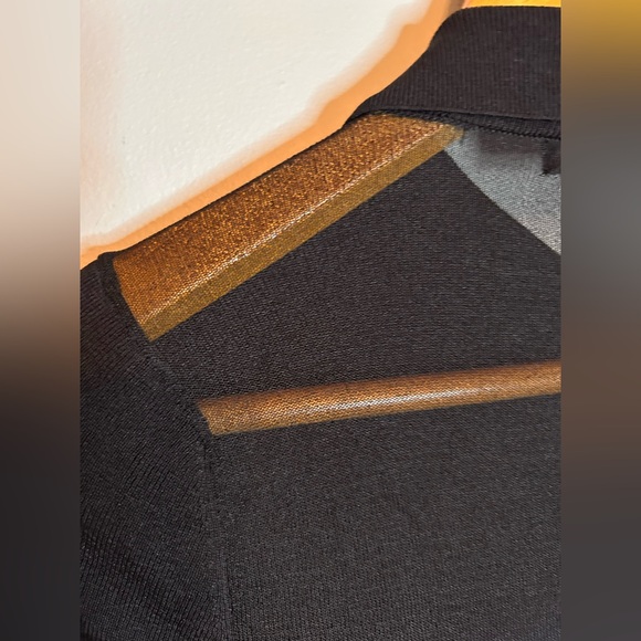 Zara knit sheer back pencil dress - Picture 8 of 11